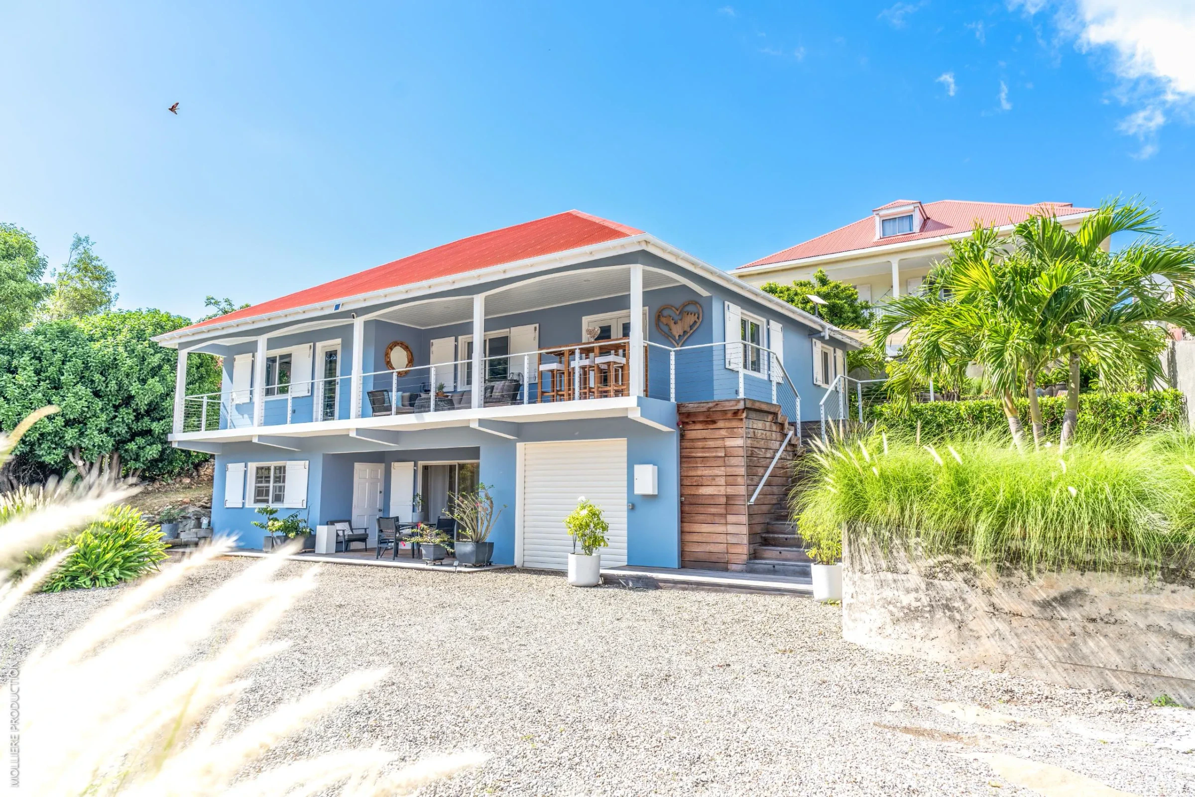 villa maison bleue 3