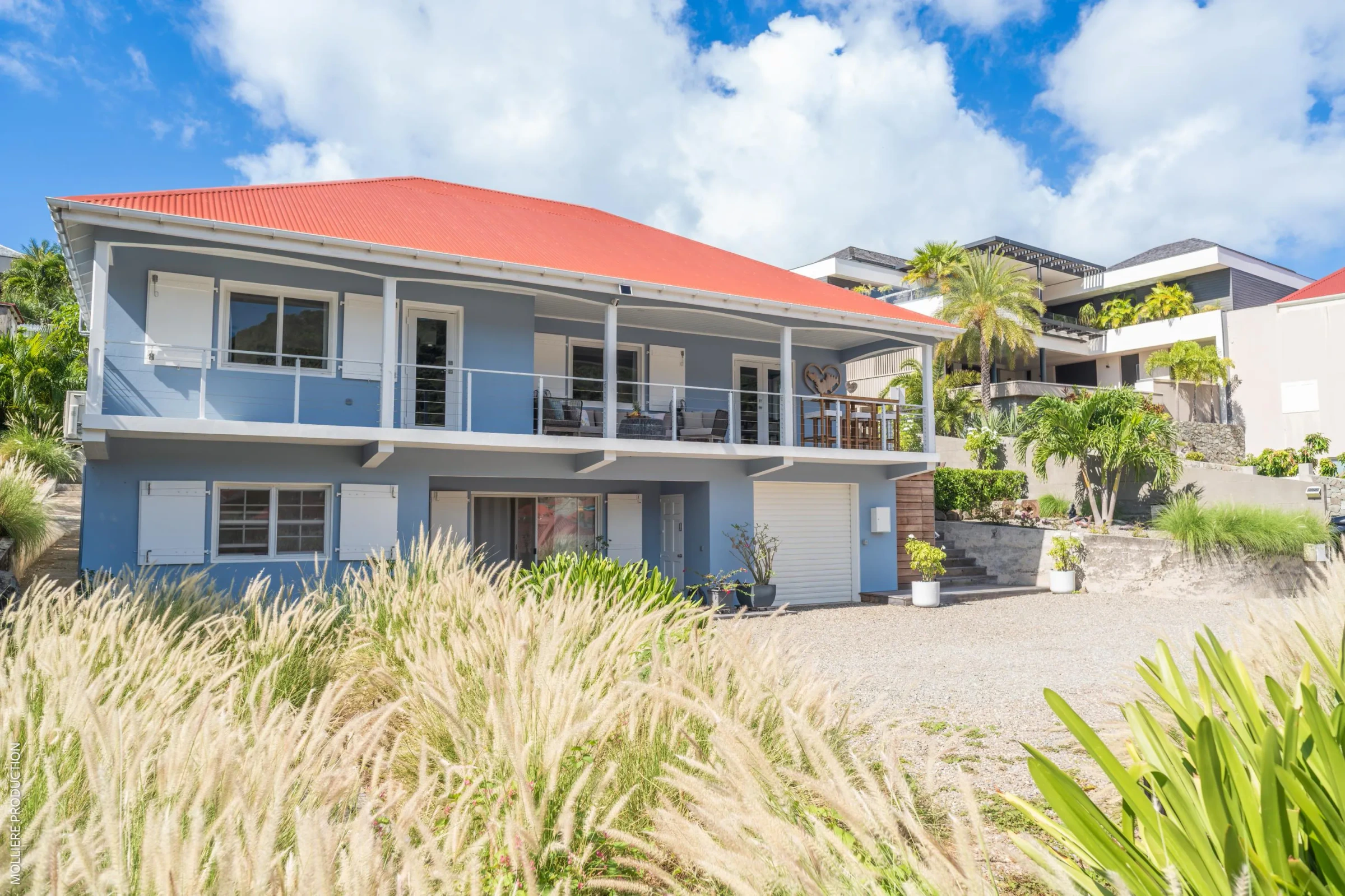 villa maison bleue 5